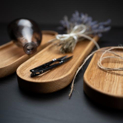 Tace dębowe - owalne